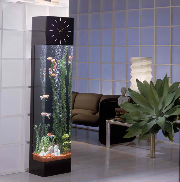 Floor Clock Aquarium