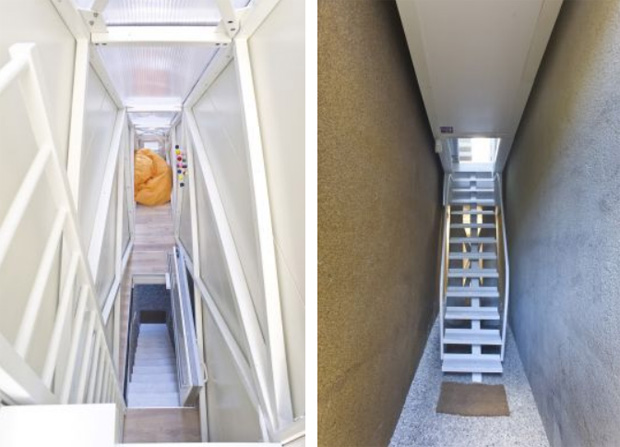 Keret House ladder