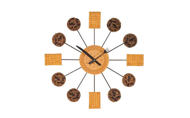 Cookie Wall Clock