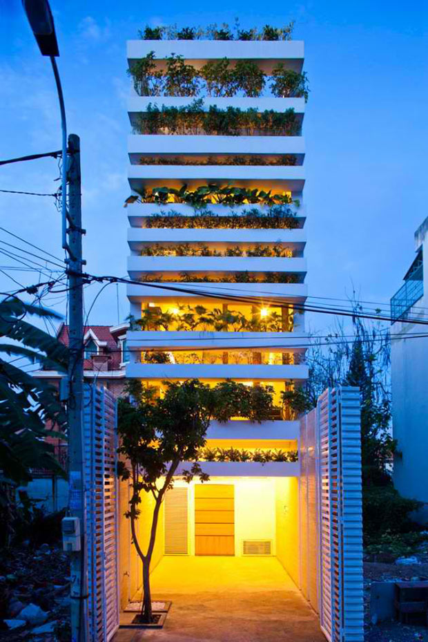 Stacking Green Garden House