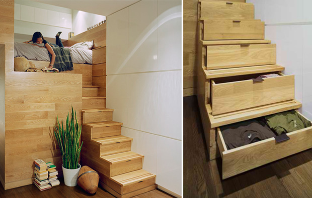 Staircase Storage