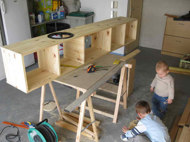 Attic to Boat Cabin