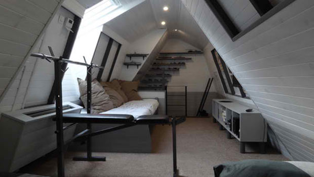 Attic to Boat Cabin