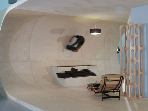 Skateboard House