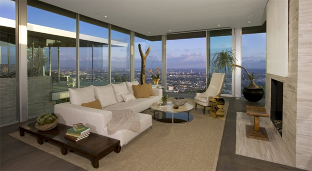 Hollywood Hills Living Room