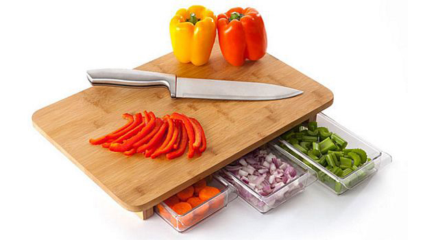 One Stop Chop Cutting Board