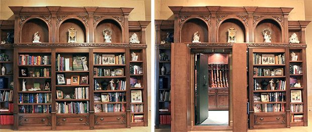bookcase door