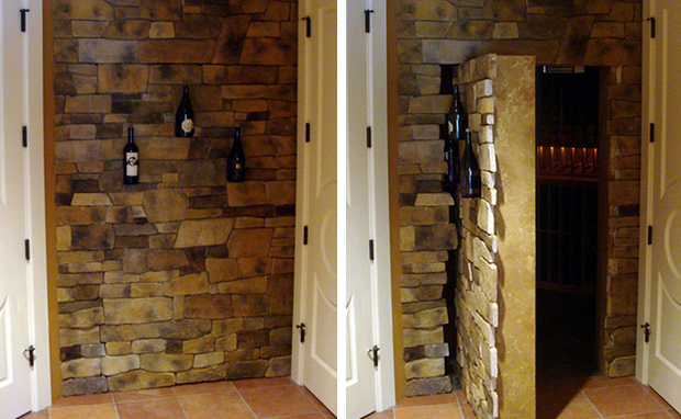 secret wine cellar