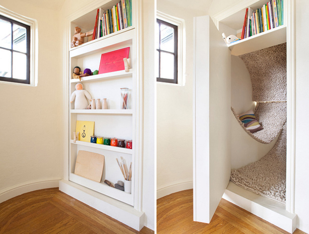 hidden reading nook