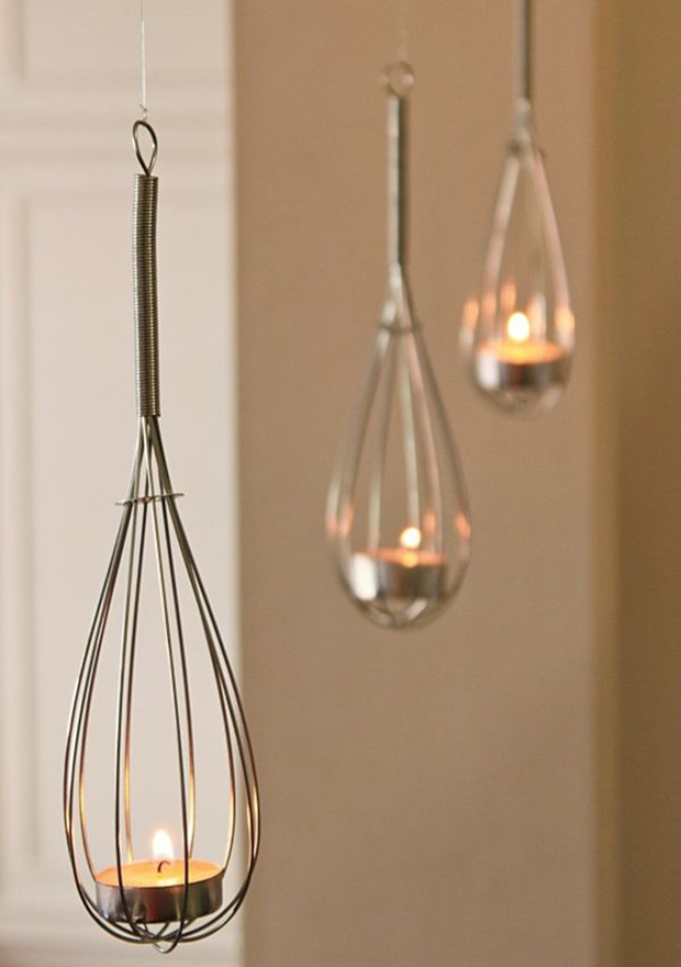 whisk candle holder