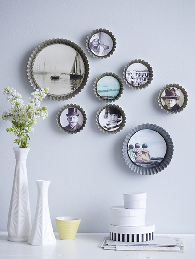 cake pan wall frames