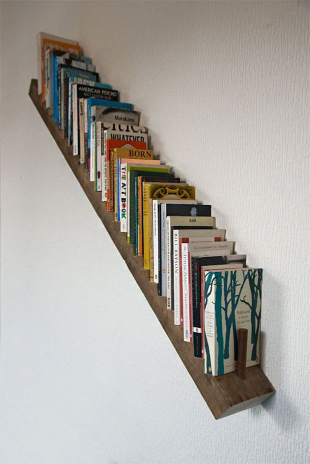 Staircase Bookshelves