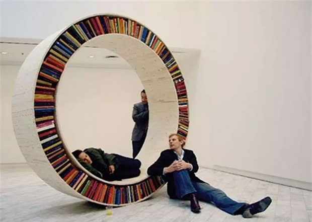 Round Book Case