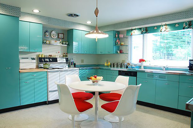 Turquoise Kitchen