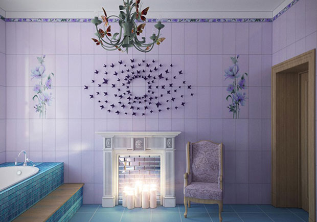 Fairytale Bathroom Tile Ideas