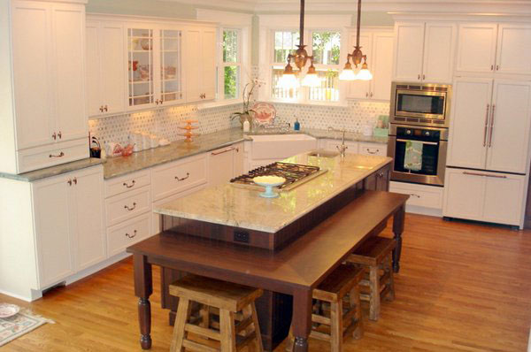 2-Layered Kitchen Island