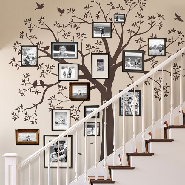 Staircase Tree Wall