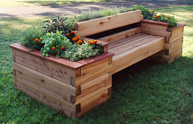 Wooden Bench