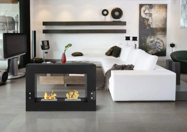 Dual Flame Fireplace