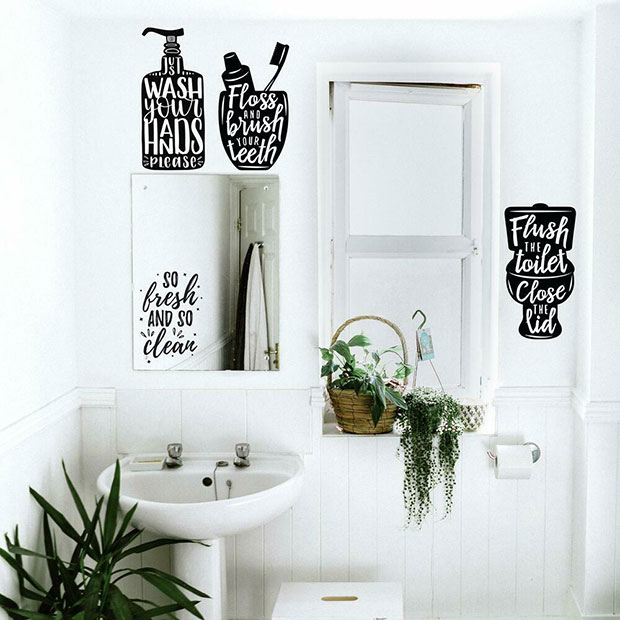 Wash Hands Decal