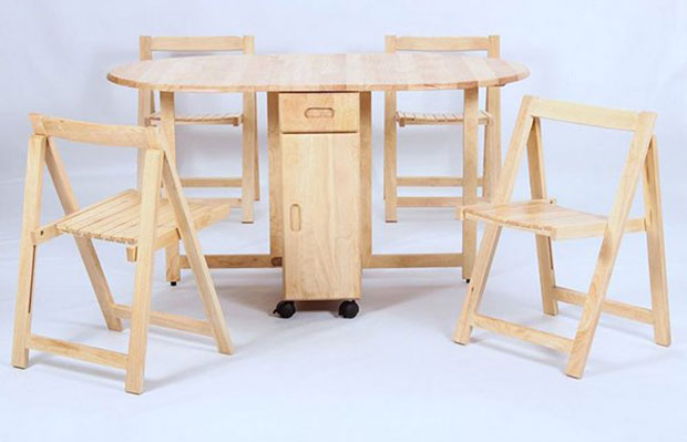 HGG Drop Leaf Dining Set