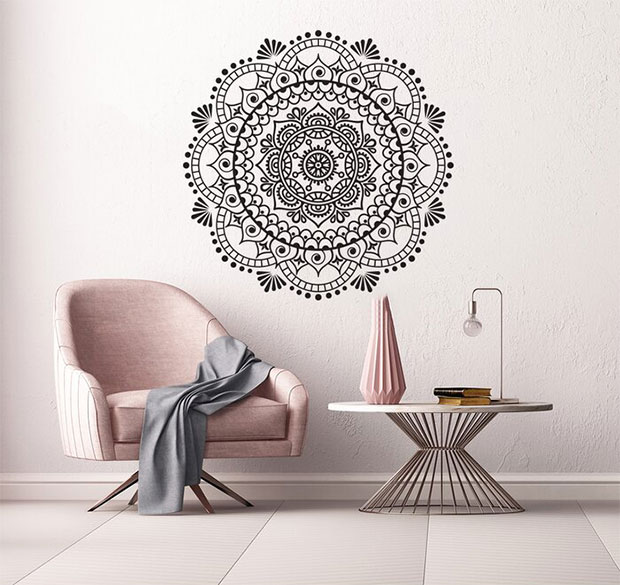 Mandala Wall Decals Design