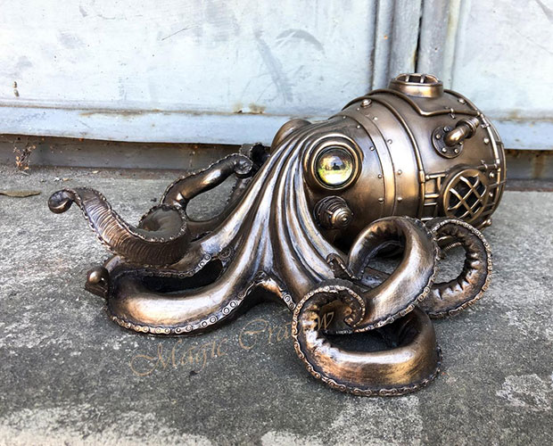 Steampunk Octopus