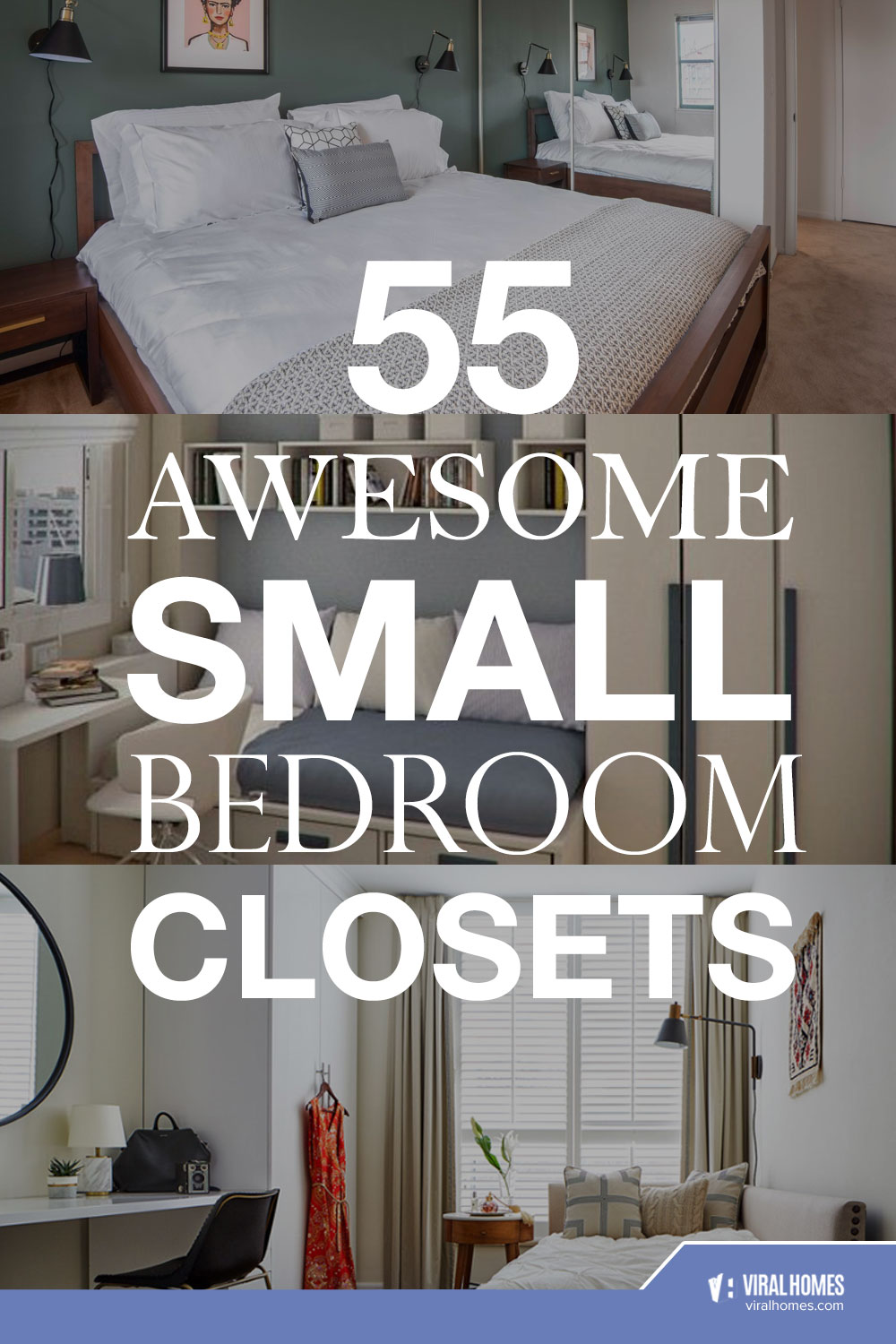 55 Awesome Small Bedroom Closet Ideas To Maximize Space - Viral Homes