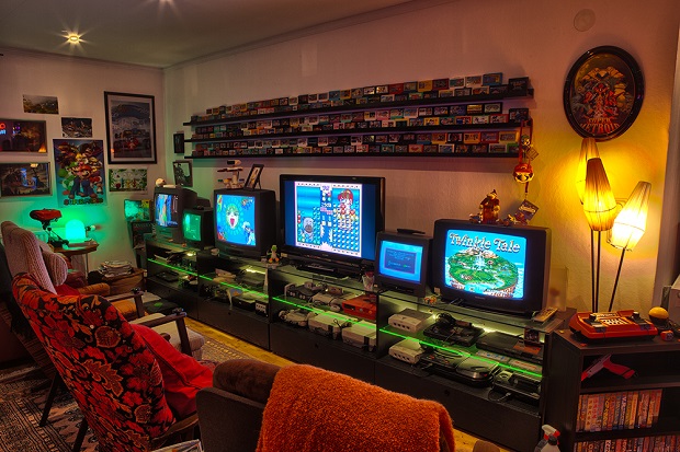 Retro Vibe Game Room Ideas