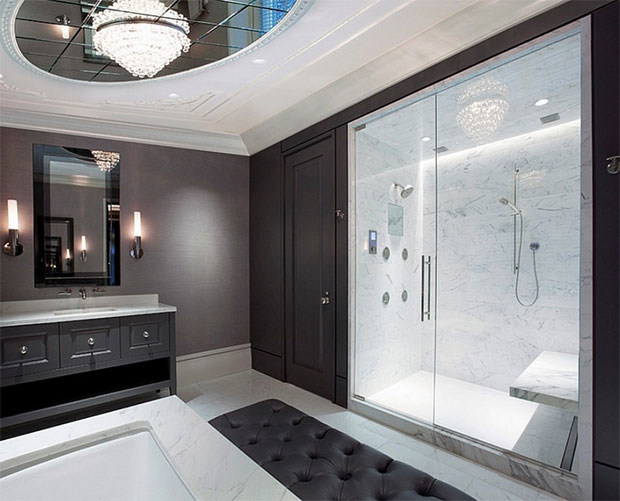 Luxury Gray Bathroom