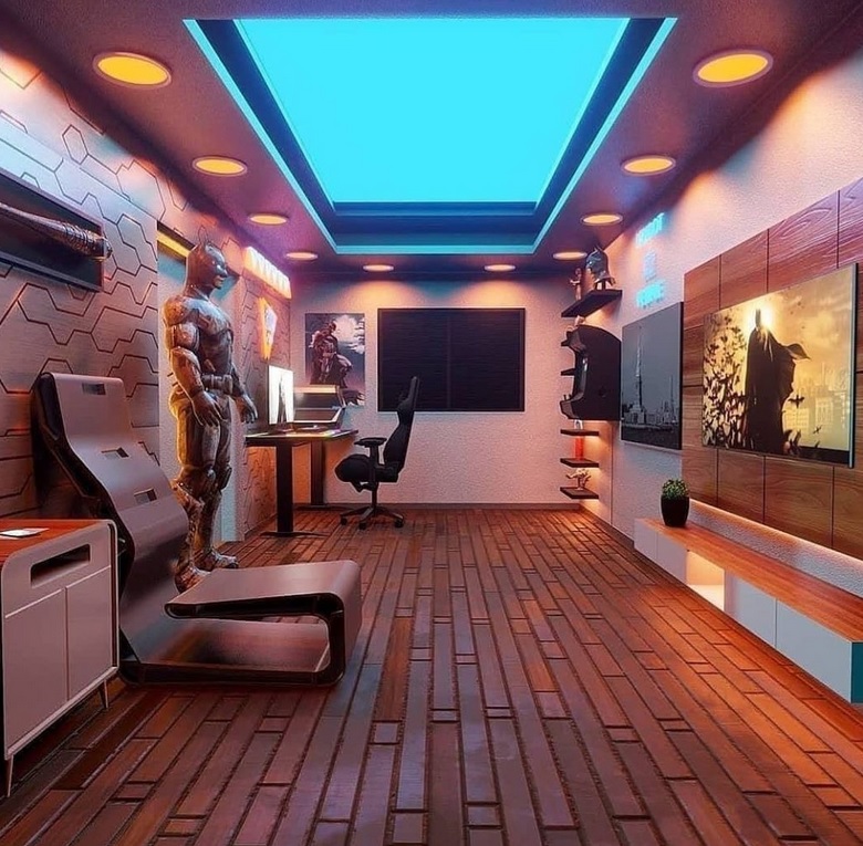 Futuristic Gaming Room Ideas