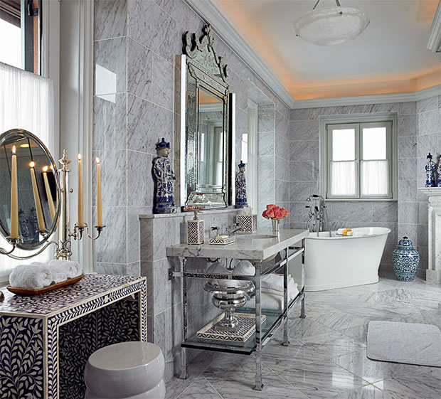 Gray Marble Room