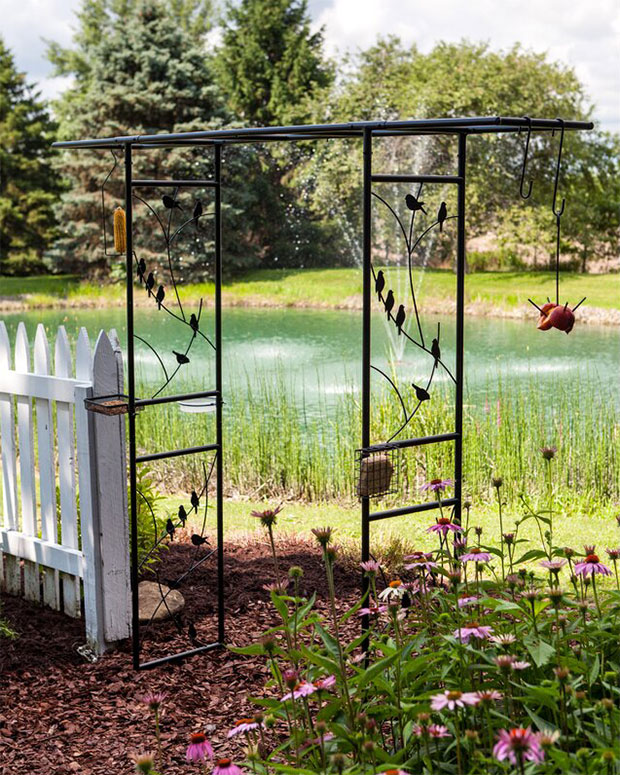 Bird Feeding Station Arch