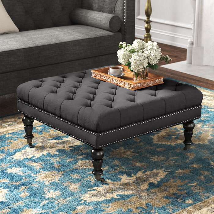 Landis Tufted Cocktail Ottoman