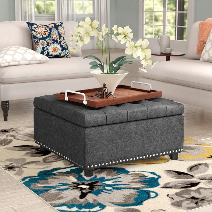 Audel Tufted Storage Ottoman