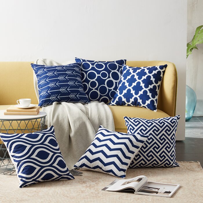 Patterned Square Pillow