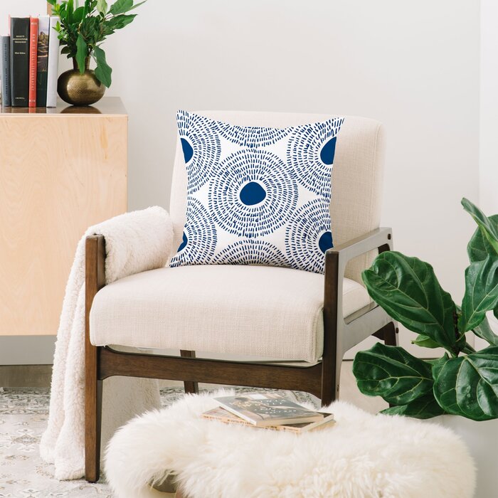 Keeley Circles Throw Pillow