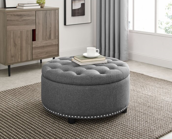 Champlain Tufted Storage Ottoman