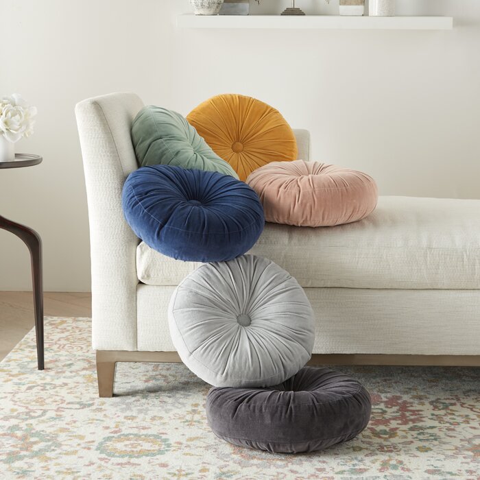 Imani Round Cotton Pillow