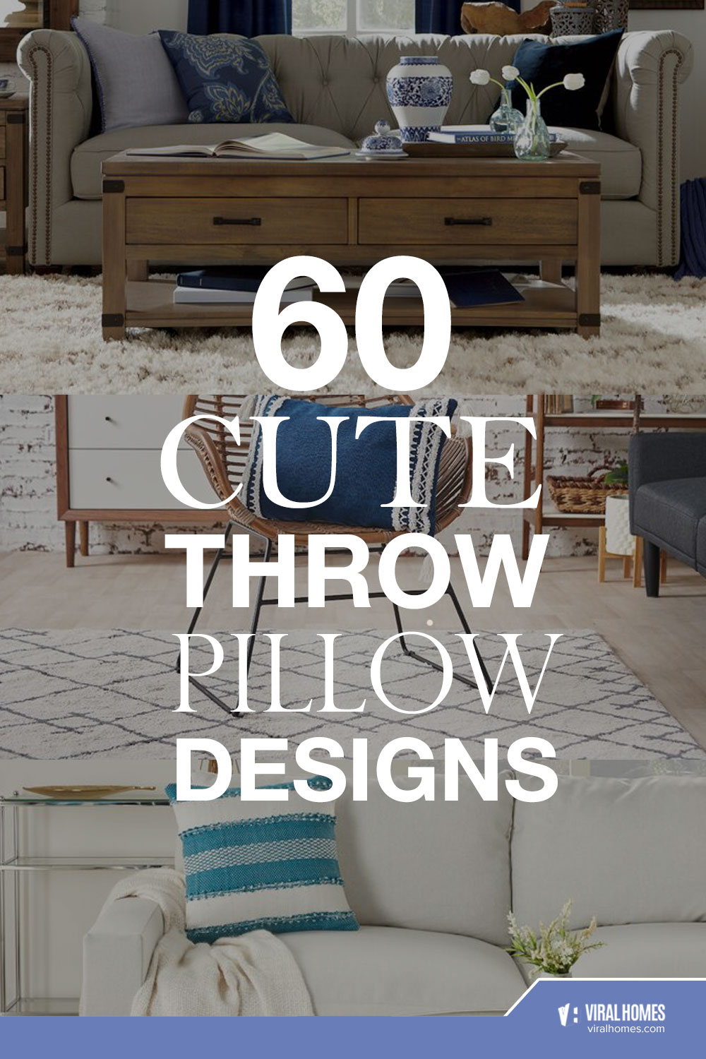 Throw Pillows Design Ideas To Brighten Up a Room