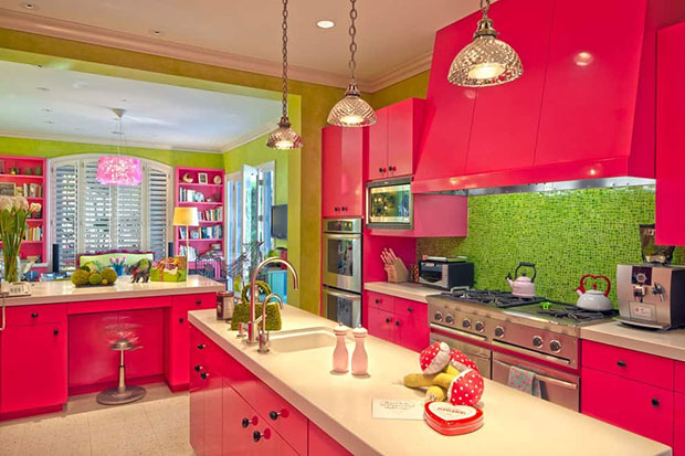 55 Pink Kitchen Ideas for a Feminine Touch - Viral Homes