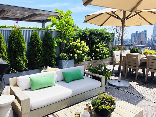 Brooklyn Rooftop Garden Make-over