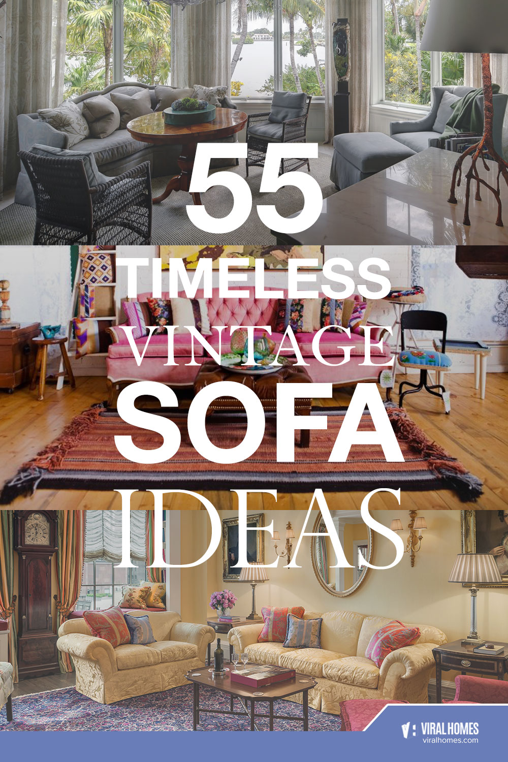 Vintage Sofa Ideas for the Classy Homemakers