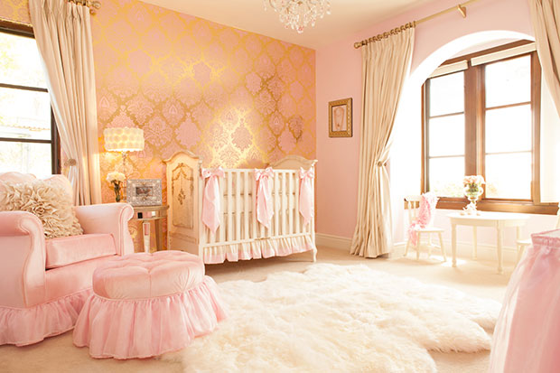 Pink & Gold Nursery