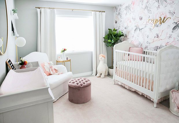 Pastel Floral Nursery