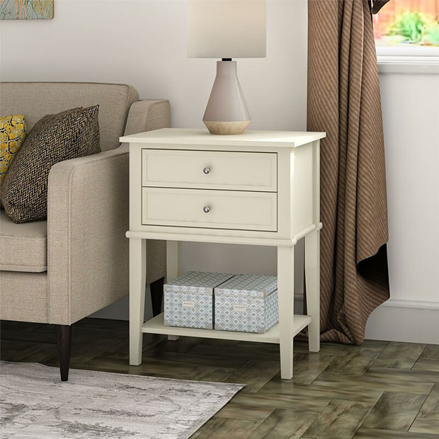 Dmitry Drawer End Table