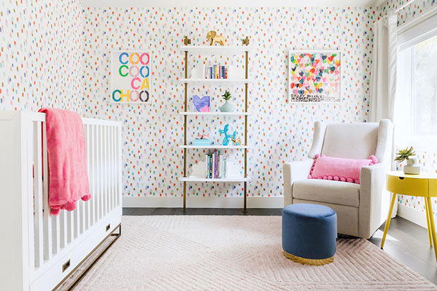 Paint Strokes Colorful Nursery