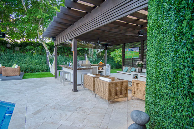 Custom Outdoor Living Space Weston