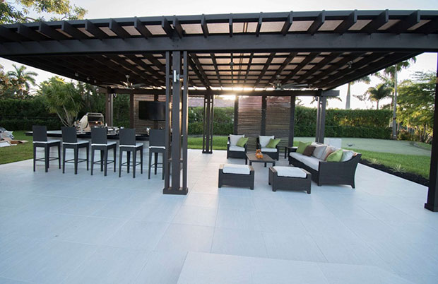 Weston Custom Outdoor Living Space