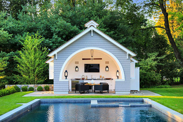 Pool House in Ridgefield